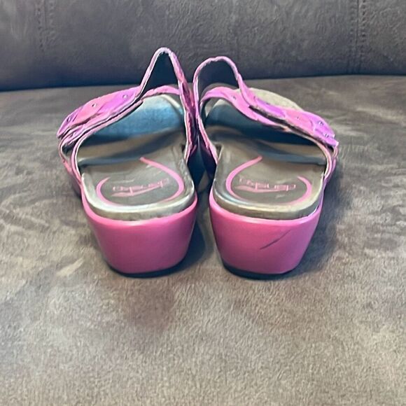 Dansko Dee Sandals Womens Adjustable Wedge Slide Slip On Size 37 - Picture 5 of 12